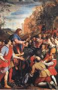 Santi Di Tito Christ's Entrane into Jerusalem oil painting